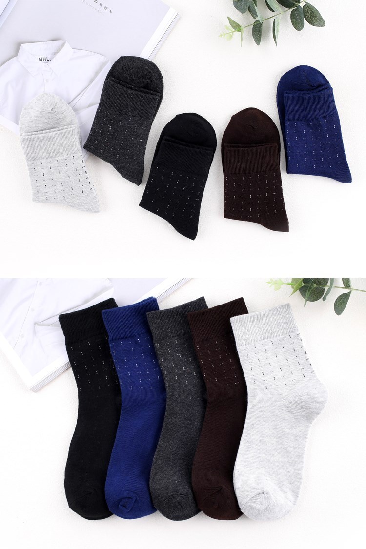 Vớ bé trai mùa thu và mùa đông Mô hình khử mùi cotton cho bé trong vớ cotton ống 10-12-13-15 tuổi Trẻ em Dazhong vớ da